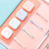 4 Pack Soft Measure, 4 Colors, 60 in / 1.5 m, Push Button, Retractable Soft Tape for Sewing and Cloth Ruler...