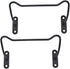 2 Packs Wine Display Rack, Wine Rack Shelf, Wall-Mounted Creative Bar Counter Wine Cabinet Rack, Wrought Iron Hanging Rack on Restaurant Wall...