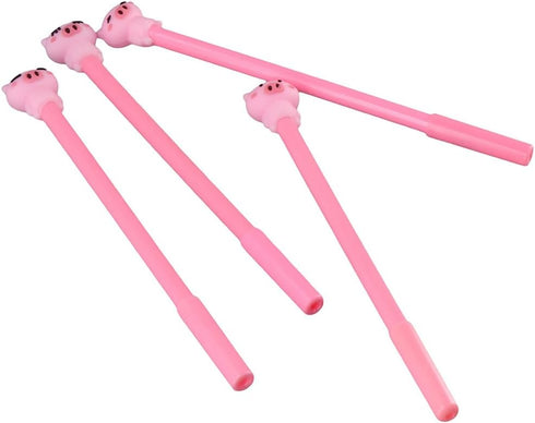 24 Pieces Cute Pig Writing Gel Ink Pen Novelty Pig Writing Pen Roller Ball Gel Ink Pen with 0.5 mm,for Office, Home Writing Present Supplies...