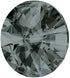 4-pcs 14mm Austria Crystal1122 Rivoli Button with Shank, SW-1122BT (Black Diamond)...