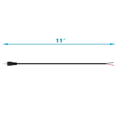 Fancasee 2 Pack Speaker Wire RCA Male Plug Jack Connector Adapter to Bare Wire Open End Pigtail Audio Video RCA Cable for Amplifier Receiver Speak...