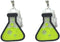Lovely Bottle Dangle Earrings Acrylic Lightweight Transparent Measuring Cup Potion Bottle Funny Earrings for Women Science Chemical Jewelry Gifts...