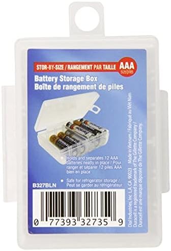 Dial AAA Battery Storage Box (B327FN)...