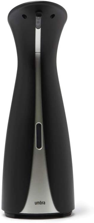 Umbra Otto Automatic Soap Dispenser Touchless, Hands Free Pump for Kitchen or Bathroom, 8.5 oz, Black...
