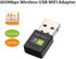 Free Driver USB Wifi Adapter for PC, AC600M USB Wifi Dongle 802.11ac Wireless Network Adapter with Dual Band 2.4GHz/5Ghz for Desktop Laptop suppor...