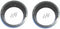 Factory to Aftermarket Speaker Adapter Converter Trim Ring Compatible with Harley-Davidson Ultra and Roadglide 5.25" to 6.5" Inch (2005, 2006 2007...