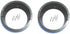 Factory to Aftermarket Speaker Adapter Converter Trim Ring Compatible with Harley-Davidson Ultra and Roadglide 5.25" to 6.5" Inch (2005, 2006 2007...