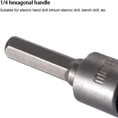 9pcs Power Nuts Driver Drill Bit Tool,SAE and Metric,1/4" Hex Head Drill Bit Set Screwdriver Socket Set,Nut Driver Set,Set Metric Socket Wrench Sc...