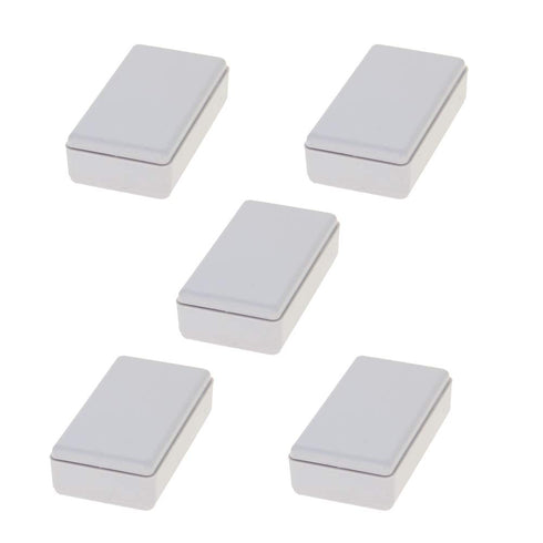 Fielect 5Pcs Electronic Junction Box ABS Plastic Dustproof Junction Project Box Electrical Project Case Enclosure Power Junction Box 1.89" x 1.06"...