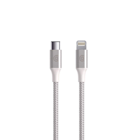 Griffin Premium USB-C to Apple Lightning Cable | Compatible with Apple Lightning - 5FT, Silver......