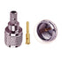 Mini-UHF Male plug Crimp for 50 Ohm RG58 lmr195 Cable 5 pack...