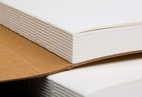 CooLeathor A5 Blank Notebook - 5.8 x 8.25 Inches Hard Kraft Cover Sketch Book with Elastic Closure, 80 Sheets / 160 Pages, Thick 100gsm Paper, Gre...