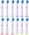 12pack Replacement Toothbrush Heads Compatible with Oral b Electric Toothbrushes, Replacement Brush Heads Fit for Advance Power/Pro Health/Triumph...