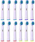 12pack Replacement Toothbrush Heads Compatible with Oral b Electric Toothbrushes, Replacement Brush Heads Fit for Advance Power/Pro Health/Triumph...
