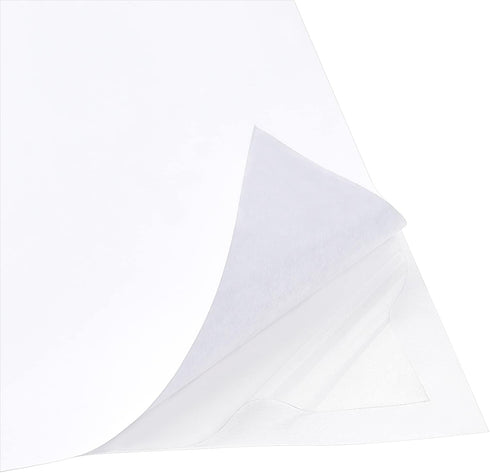 BENECREAT 10Sheet A4 Size White Double Sided Tape Sheets 8.3x11.5 Inch Strong Adhesive Tap Sheet Removable Glue Sheet for Arts Craft Photo Albums ...