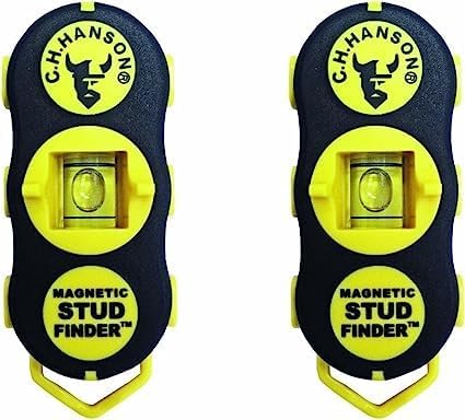 CH Hanson 03040 Magnetic Stud Finder - 2 Pack...