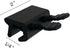NU-SET Lock | Sliding Window Lock | Thumb Screw Window Lock for Window Security | Home Improvement & Door Hardware, Black...