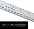 Ludwig Precision Aluminum Straight Edge Ruler, 12-INCH, Silver...