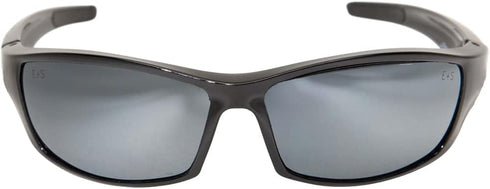 Reclus-Blk Frame/Silver Mirror Lenses...