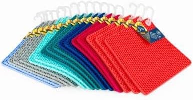 Trivet, Square, Silicone, Assorted Colors...