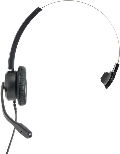 Spracht Zum RJ9 Single Ear Wired Headset for Desktop Phones | Universal Telephone Headsets for Office Phones | Works with Polycom Digium Nortel Ye...