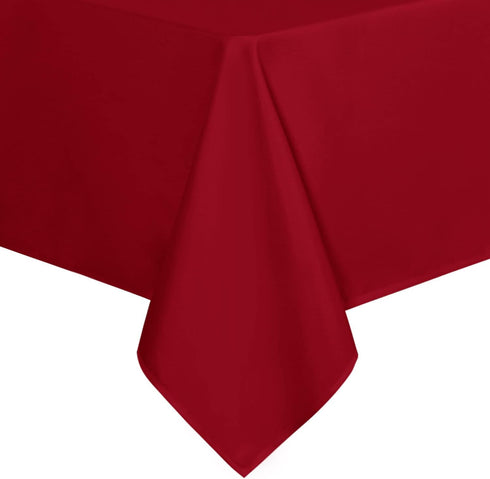 sancua Square Tablecloth - 54 x 54 Inch - Stain and Wrinkle Resistant Washable Polyester Table Cloth, Decorative Fabric Table Cover for Dining Tab...
