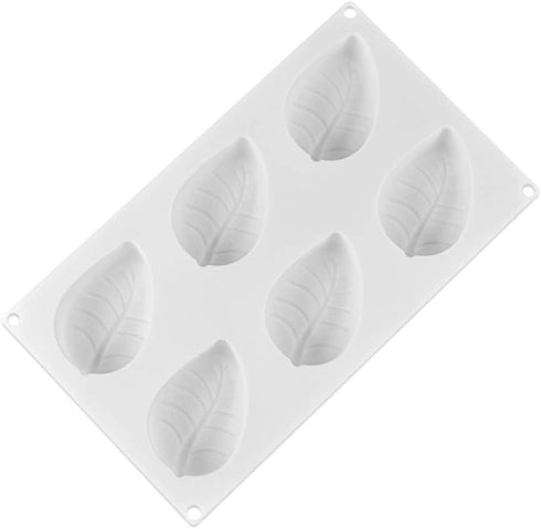 EchoDone 6 Cavities Tree Leaves Silicone Soap Mold DIY Craft Art Cake Mold Handmade Silicone Molds For Candle Soap Lotion Bars Mousse Making Suppl...