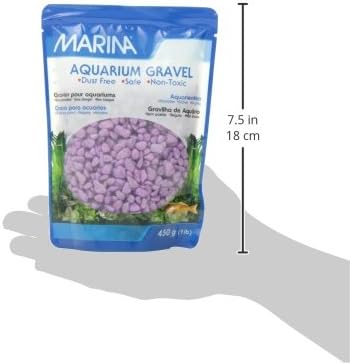 Marina Decorative Gravel, 1-Pound, Purple...