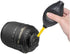 Lens Cleaning Kit Contains 2 Pcs Rubber Air Blower Duster, Lens Cleaning Pen, Blower Brush Dust Cleaner and Carrying Pouch, for Lens, Camera, SLR,...