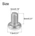 M5x8mm Machine Screws, Pan Phillips Cross Head Screw, Nickel Plated Carbon Steel Fasteners Bolts, 200Pcs...