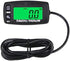 Jayron JR-HM032A Self Powered Digital Tach/Inductive/Maintenance/Waterproof/Backlit/Shutdown Hour Meter,Battery Replaceable,for Lawn Mower Tractor...