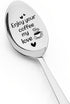 Coffee Spoon Gift for Christmas Birthday Gifts for Boyfriend Girlfriend Husband Wife Anniversary Valentines Day Gifts for Women Men Enjoy Your Cof...