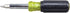 Klein Tools 32596 Multi-Bit Screwdriver /Nut Driver, Magnetic 8-in-1 HVAC Slide Drive Tool with Hex, Phillips, Schrader Bits, Nut Drivers...