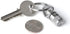GUS Micro Pill Fob, Made in USA, Stainless Steel Keychain Pill Holder, Holds Two Emergency Aspirin, Ultra Compact Design...