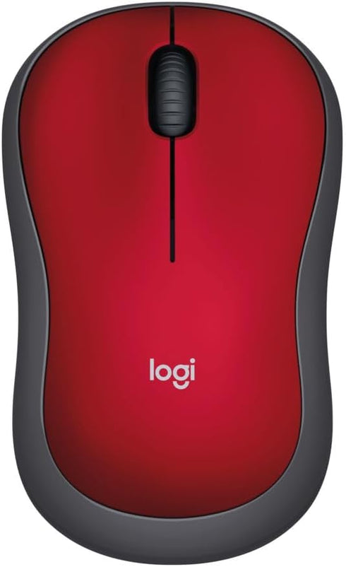 Logitech M185 Wireless Mouse, 2.4GHz with USB Mini Receiver, 12-Month Battery Life, 1000 DPI Optical Tracking, Ambidextrous, Compatible with PC, M...