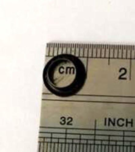 YOYOSTORE 100pc Hole Inside Diameter 7mm 1/4" Bronze Metal Grommets Eyelets Self Backing for Bead Cores, Clothes, Leather, Canvas...