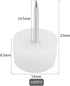 100PCS 13MM Nail-on Furniture Glide with Box Small Round Chair Glides Furniture Sliders for Hardwood...