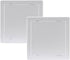 Vent Systems 8x8 Access Panels - Pack of 2 - ABS Plastic - Easy Access Panel for Drywall, Wall and Ceiling Electrical and Plumbing Service Door Co...