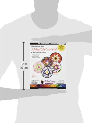 PlumEasy Patterns Rounded Folded Star Hot Pad (PEP101)...