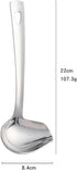 Sauce Ladle, BuyGo Drizzle Spoon with Spout Gravy Soup Ladle, Stainless Steel Kitchen Utensil, Mirror Polish & Dishwasher Safe, 8.67 Inch, Silver...