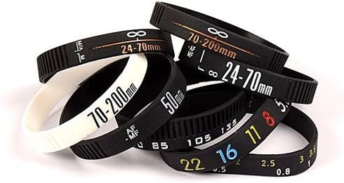 Photographer's Wristband Set/Stop Lens Zoom Creep...