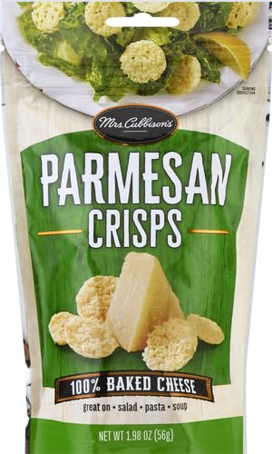 Mrs. Cubbison's Flavor 100 Real Keto Friendly Great for Snacking and Salad Topper, Parmesan Cheese Crisps, 1.98 Ounce...