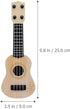 Toddmomy Ukulele Musical Toy Kids Ukulele Toys Plastic Ukulele Guitar Musical Toy Classical Ukulele Guitar for Musical Instrument Educational Toy...