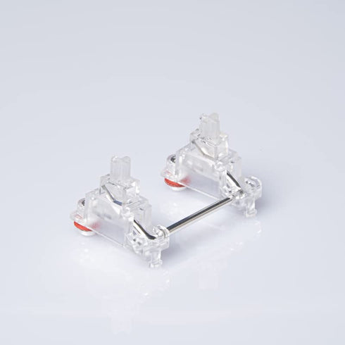 GATERON PC Screw in Crystal Stabilizer RGB Set 7U 6.25U 2U for 60% MX Mechanical Keyboard...