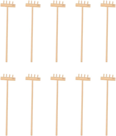 DOITOOL Mini Zen Garden Tool Rake Set, 10Pcs Zen Garden Sand Rake Tool, Meditation Feng Shui Decor Zen Garden Accessories for DIY Home Office Tabl...