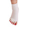 Plustrong Yoga Sports Gym Five Toe Separator Socks Foot Alignment Pain Massage Socks (M, White)...