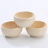 SEWACC 5pcs Wooden Bowls Unfinished Bowls Unpainted Wooden Bowls Serving Bowl Wood Crafts Bowls Pinch Bowls for Fruits Salad Cereal...