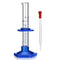 Thick Glass Graduated Cylinder Measuring Liquid Lab Cylinders with Anti-falling Plastic Base and Bumper Guards (glass, 5ML)...