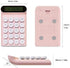 Mechanical Switch Calculator,Handheld for Daily and Basic Office,10 Digit Large LCD Display (Pink)...