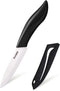 Paring Knife, Large Handle and Super Sharp Ceramic Knife Blade of 4 Inch,Rust Proof Stain Resistant,ABS Handle(Black)....
